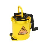 ENDURO Wringer Bucket Yellow on castors