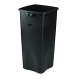 Slim Jim Black Waste Container bin