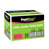Rapid Clean LITTLE Jumbo Toilet Tissue 2ply (Carton 18)