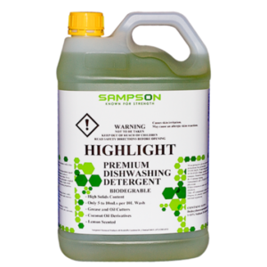 Highlight Lemon Dishwashing Liquid 5L