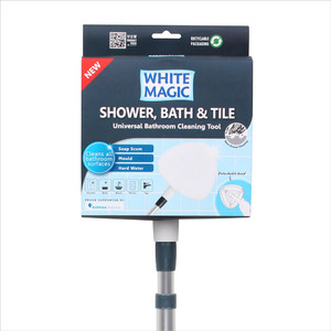 Shower, Bath & Tile Tool with Handle