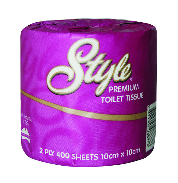 400 Sheets/Roll Karat 2-ply Toilet Tissue Roll 48 Rolls 