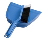 Dustpan and Banister Brush Blue