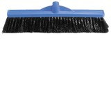 Broom Medium Stiffness Head Blue 450mm