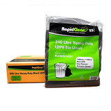 Bin Liners 240L Heavy Bag Black (Carton 100)