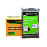 Bin Liners 54L Medium LD Black (Carton 250)