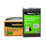Bin Liners 73L Medium LD Bags (Carton 250)