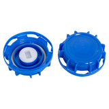 58mm Blue Vented Cap to fit 20L Drum