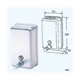Dispenser Soap Stainless Steel 1.2L Vertical