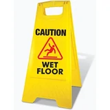 Wet Floor Sign Yellow