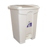 Handy Step Bin 68L White (with pedal)