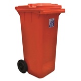 Heavy Duty Wheelie Bin - 120L RED