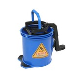 ENDURO Wringer Bucket Blue on castors