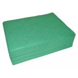 Viscose Cleaning Cloths Green 30cm x 40cm (Pack 10)