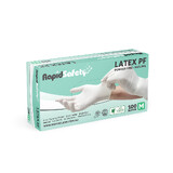 Glove Latex Powder Free MEDIUM (Box 100)