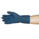 Glove Rubber Process Blue Extra Large (Pair)