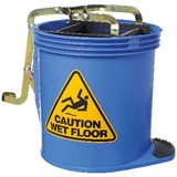 Wringer Mop Bucket Heavy Duty Blue - 15 Litres