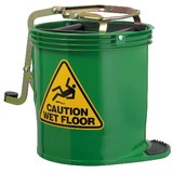 Wringer Mop Bucket Heavy Duty Green - 15 Litre