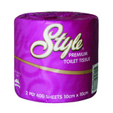 Style Toilet Tissue 2 ply 400 sheet Unscented (Carton 48)