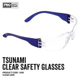 Tsunami Safety Glasses Clear