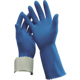 Flock Lined Rubber Glove Size 10 Pair