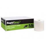 Autocut Hand Towel WHITE 200m (Carton 6 rolls)