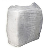 Rags Pure WHITE T-Shirt Bag 10kg