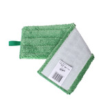 Micro FX Snow GREEN Flat Mop Pad - Each