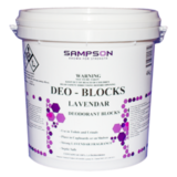 Deodoriser Blockette 10kg Lavender