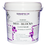 Deodoriser Blockette 4kg Lavender