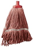 DuraClean Hospital Launder Butterfly Cut Mop Refill – 350g Red