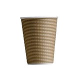 Coffee Cup 16oz Triple Brown Sleeve