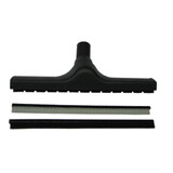 Floor Brush Heavy Duty 38mm with wwheels + squeegee blades