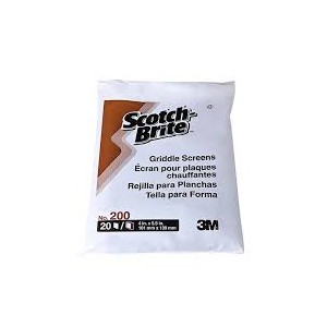 Griddle Cleaning Screen Pack 20