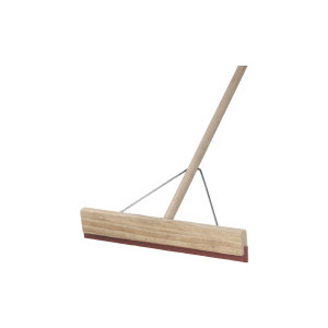 Squeegee Wood Red Rubber 450mm