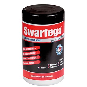 Swarfega Black Box Wipes (Tub of 75)