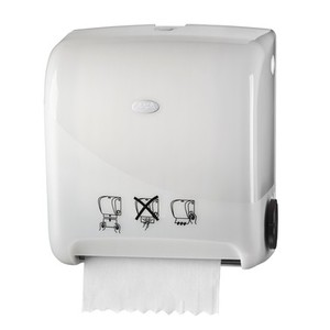 Dispenser Autocut Hand Towel WHITE (Large)
