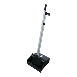 Lobby Pan Set BLACK Contractor (Pan and Broom)