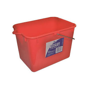 Squeeze Mop Bucket Red