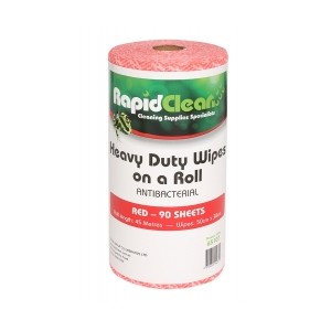 Wipes Roll RED 90 sheet Roll