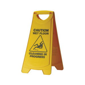 Non-Slip ‘A’ Frame Caution Wet Floor Sign 