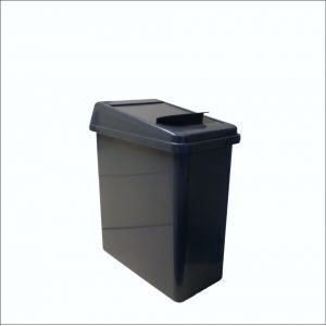 Ladies Sanitary Bin - Grey 12L (Mini)