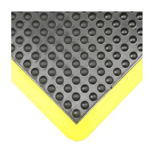 Mat Ergo Dome Black 60cm x 90cm