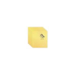PVA Microfibre Cloth YELLOW (pack 5)