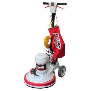 Polisher Scrubber Twin Speed SUCTION with Pad Holder