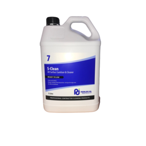 S-CLEAN 5 Litre Surface Sanitiser & Cleaner