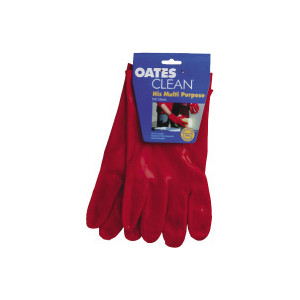 Liquid Resistant Gloves Red Standard
