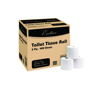 Toilet Tissue 400 sheet 2 Ply (Carton 48)