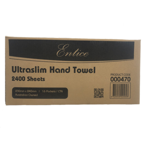 Ultraslim Hand Towel (Carton 2400)