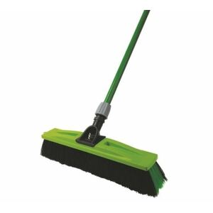 Bristle Broom with Handle 450mm head - All Purpose